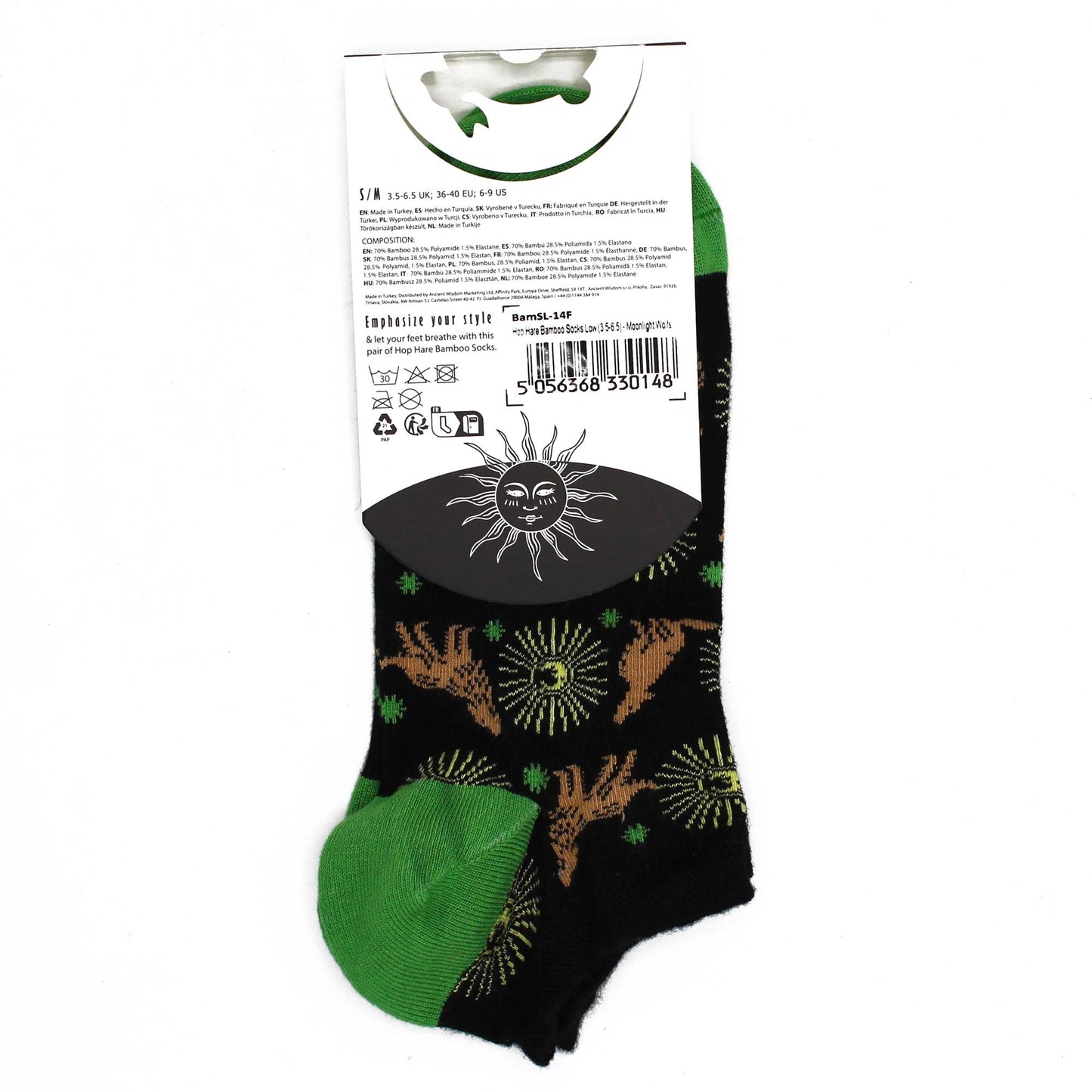 Hop Hare Bamboo Socks - Low Cut