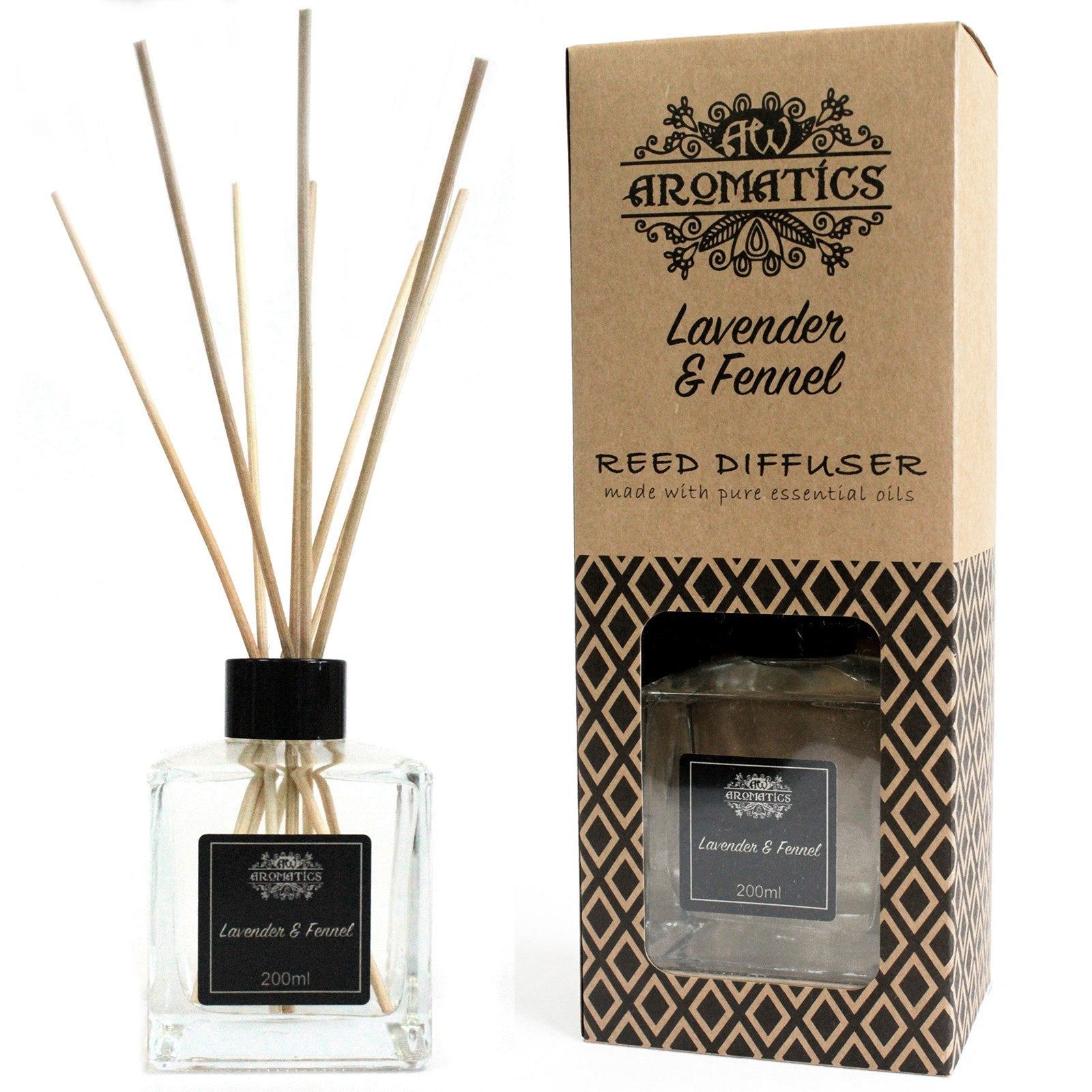 200ml Essential Oil Reed Diffuser - Hatters Tea PartyRDEO-01200ml Essential Oil Reed Diffuser