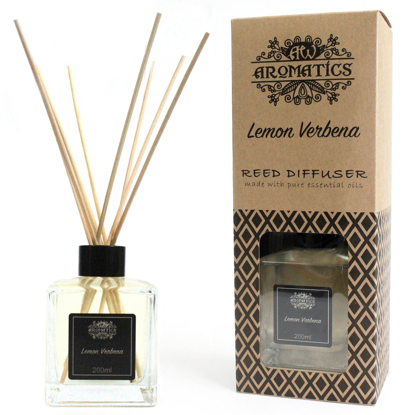 200ml Essential Oil Reed Diffuser - Hatters Tea PartyRDEO-01200ml Essential Oil Reed Diffuser