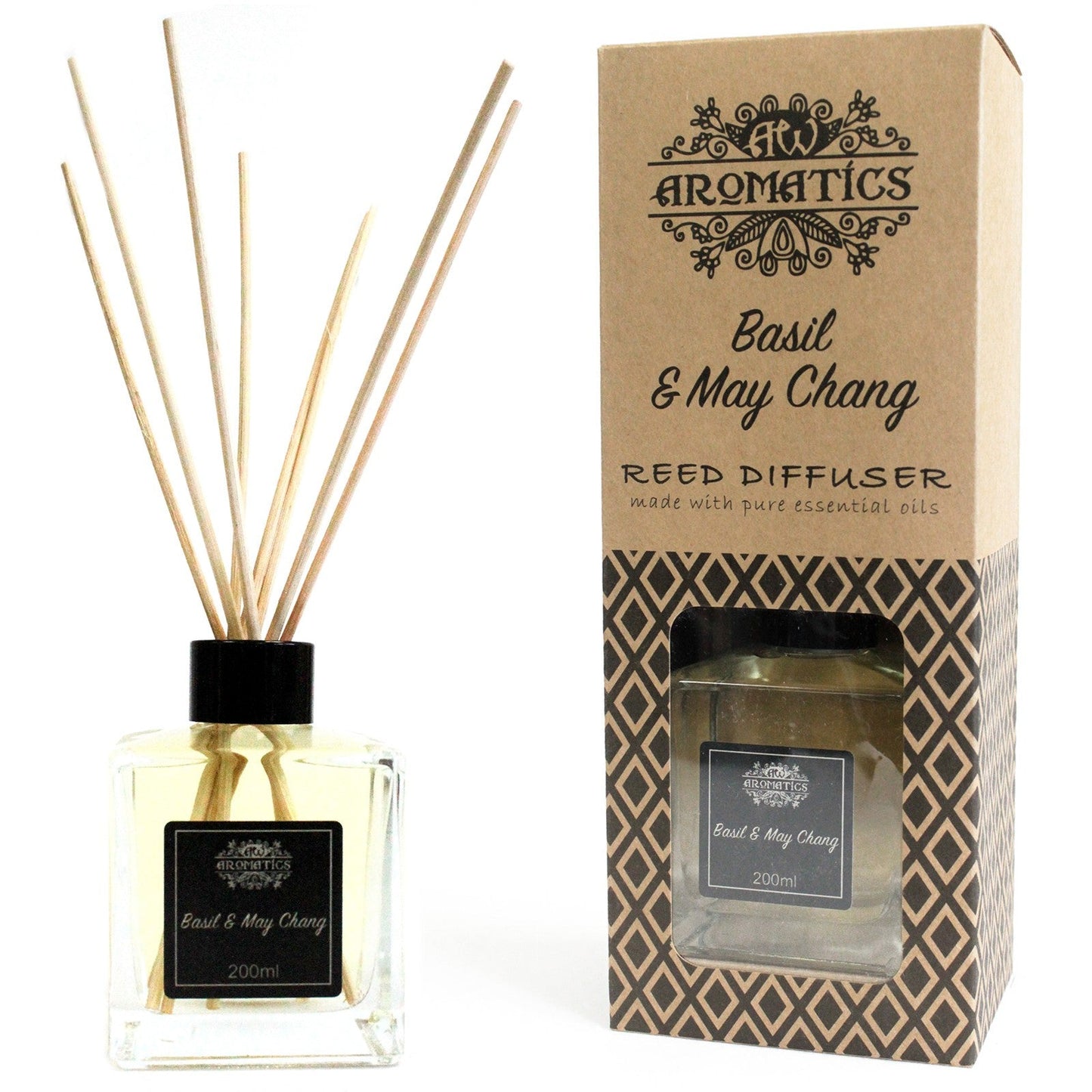 200ml Essential Oil Reed Diffuser - Hatters Tea PartyRDEO-01200ml Essential Oil Reed Diffuser