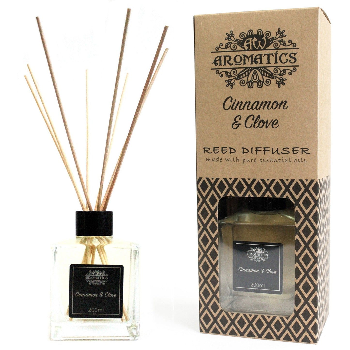 200ml Essential Oil Reed Diffuser - Hatters Tea PartyRDEO-01200ml Essential Oil Reed Diffuser