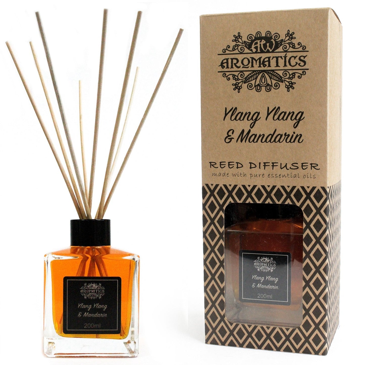 200ml Essential Oil Reed Diffuser - Hatters Tea PartyRDEO-01200ml Essential Oil Reed Diffuser