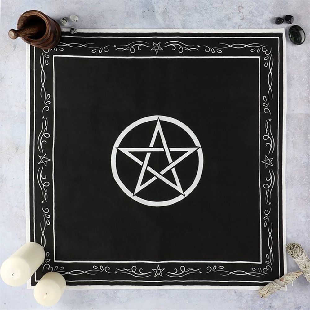 70x70 Pentagram Altar Cloth - Hatters Tea PartyS0372064170x70 Pentagram Altar Cloth