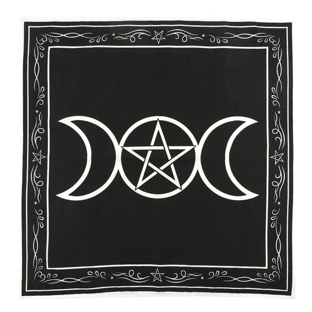 70x70cm Triple Moon Altar Cloth - Hatters Tea PartyS0372201870x70cm Triple Moon Altar Cloth