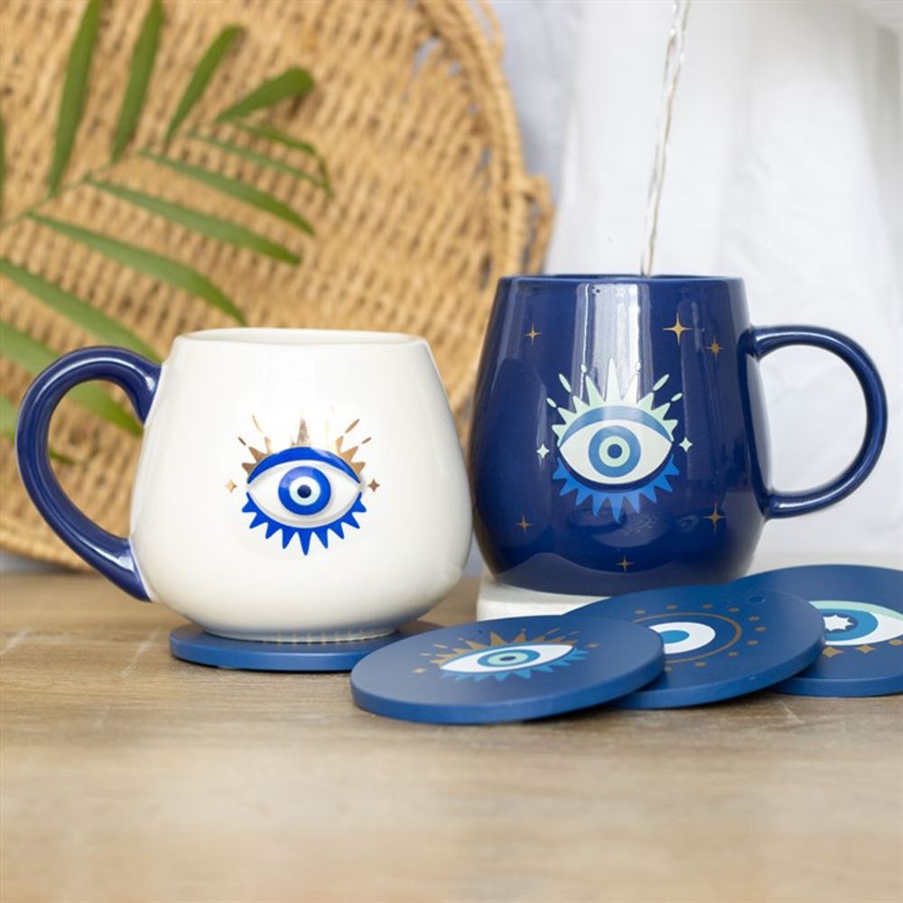 All Seeing Eye Coaster Set - Hatters Tea PartyS03721571All Seeing Eye Coaster Set