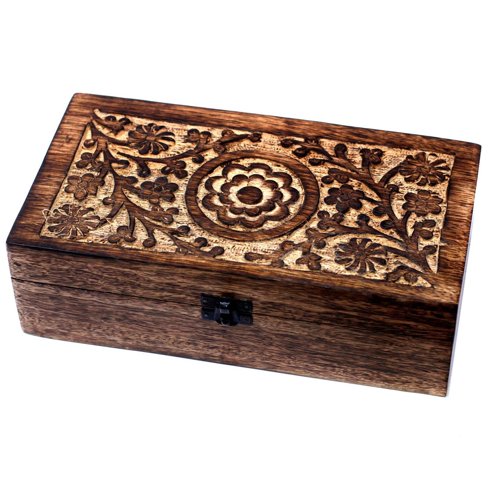 Aromatherapy Floral Carved Boxes - Hatters Tea PartyAbox-01AAromatherapy Floral Carved Boxes