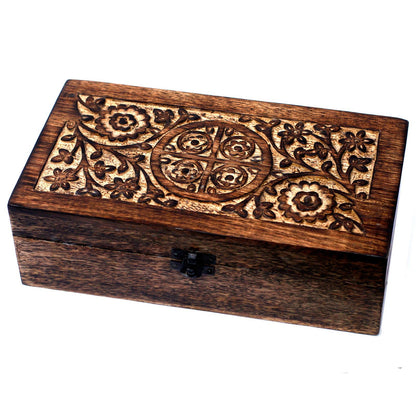 Aromatherapy Floral Carved Boxes - Hatters Tea PartyAbox-01AAromatherapy Floral Carved Boxes