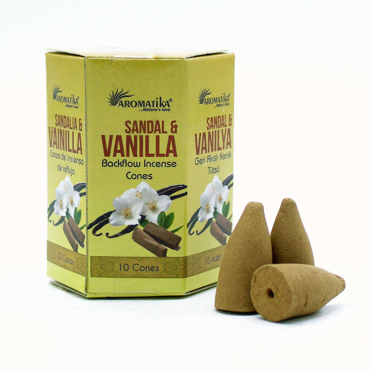 Aromatika Backflow Incense Cones - Hatters Tea PartyABFi-03Aromatika Backflow Incense Cones