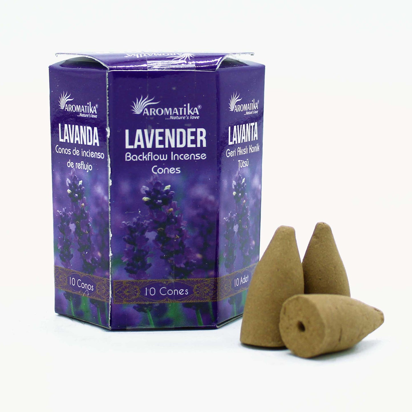 Aromatika Backflow Incense Cones - Hatters Tea PartyABFi-05Aromatika Backflow Incense Cones