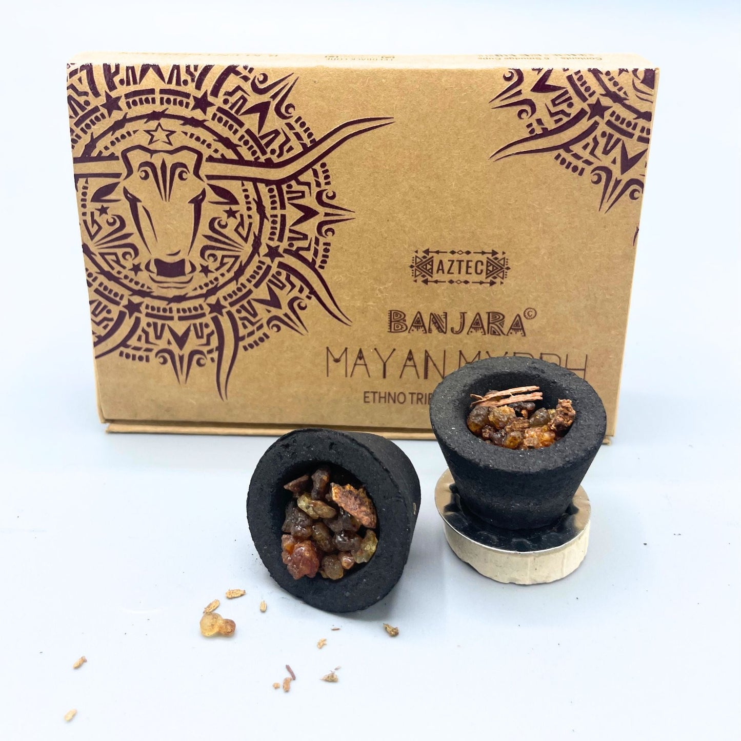 Banjara Ethno Tribal Smudge & Resin Cups - Hatters Tea PartyBanjCup-01Banjara Ethno Tribal Smudge & Resin Cups