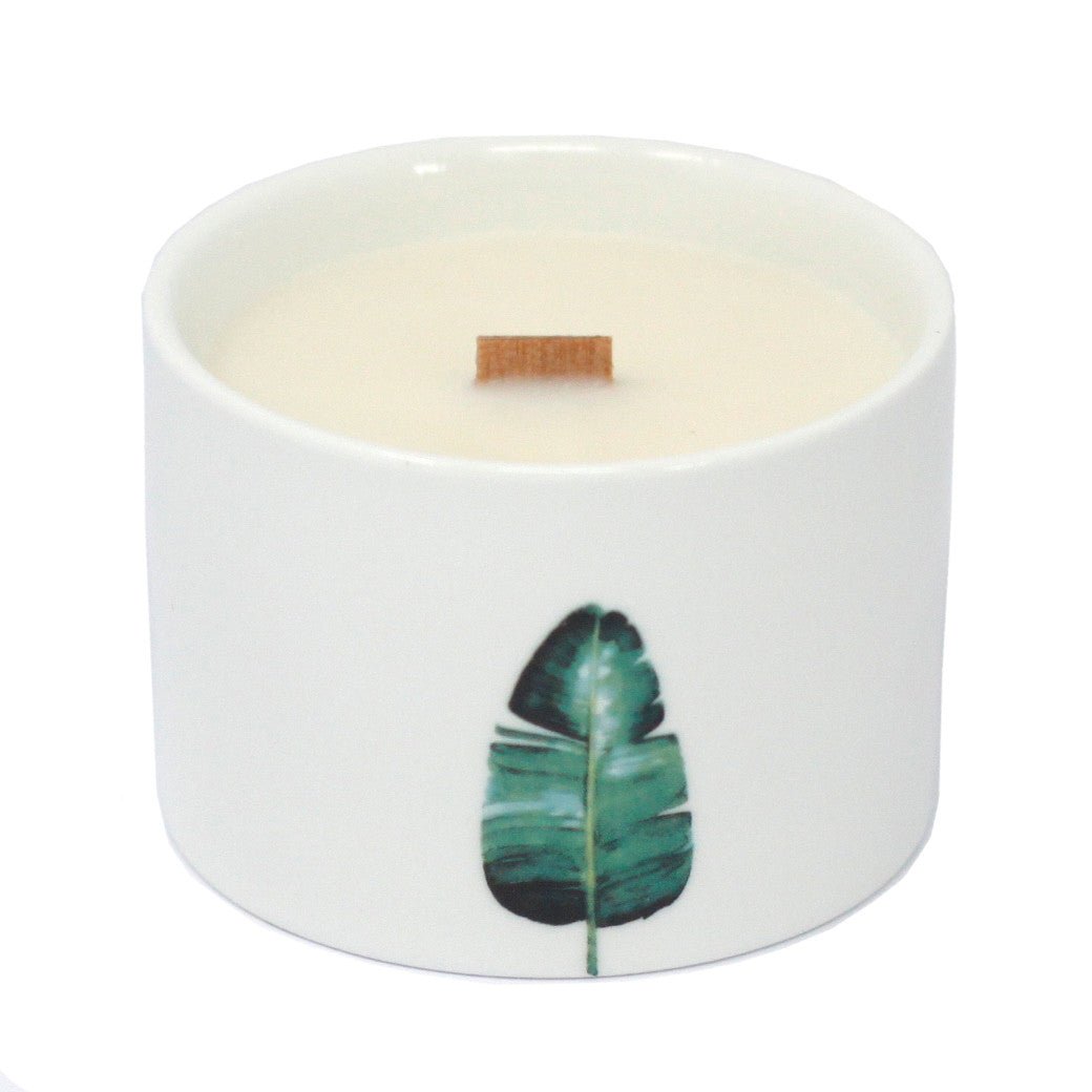 Botanical Wooden Wick Soy Candles - Hatters Tea PartyBotC-01Botanical Wooden Wick Soy Candles