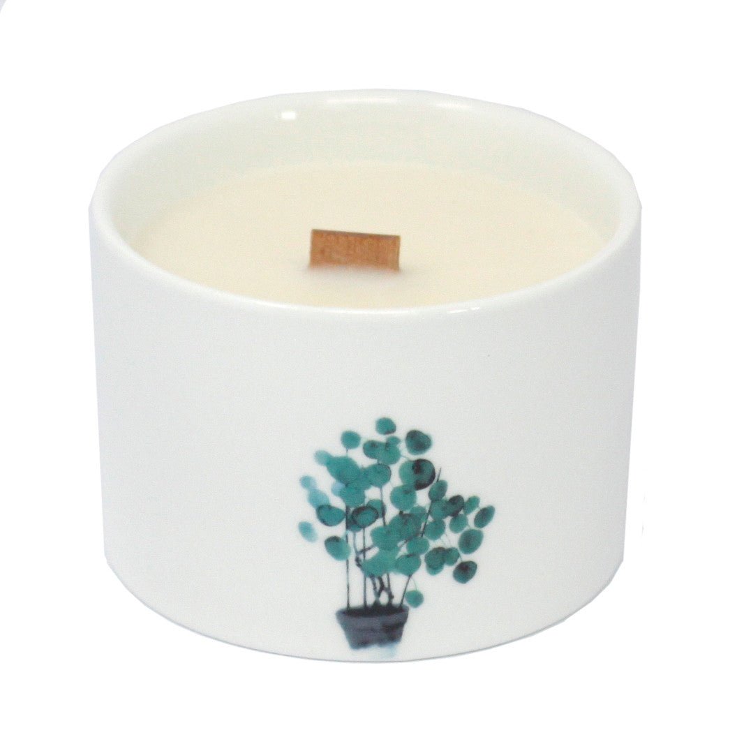 Botanical Wooden Wick Soy Candles - Hatters Tea PartyBotC-01Botanical Wooden Wick Soy Candles