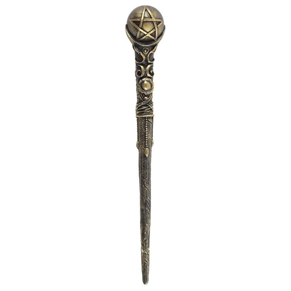 Bronze Pentagram Wand - Hatters Tea PartyS03720550Bronze Pentagram Wand