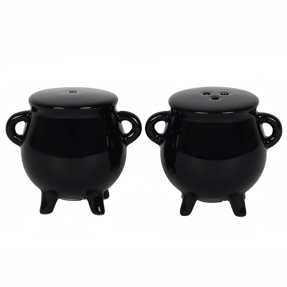 Cauldron Cruet Salt and Pepper Set - Hatters Tea PartyWSL-2077Cauldron Cruet Salt and Pepper Set