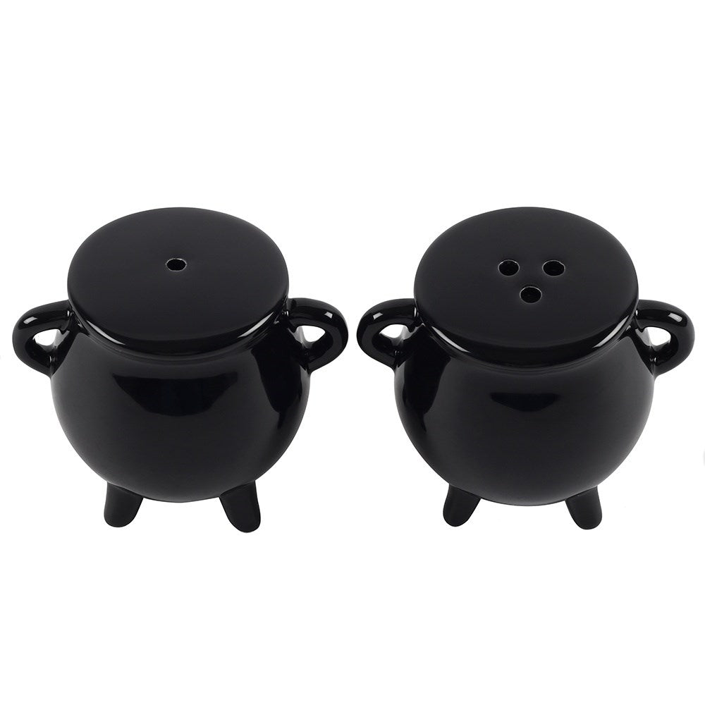 Cauldron Cruet Salt and Pepper Set - Hatters Tea PartyWSL-2077Cauldron Cruet Salt and Pepper Set