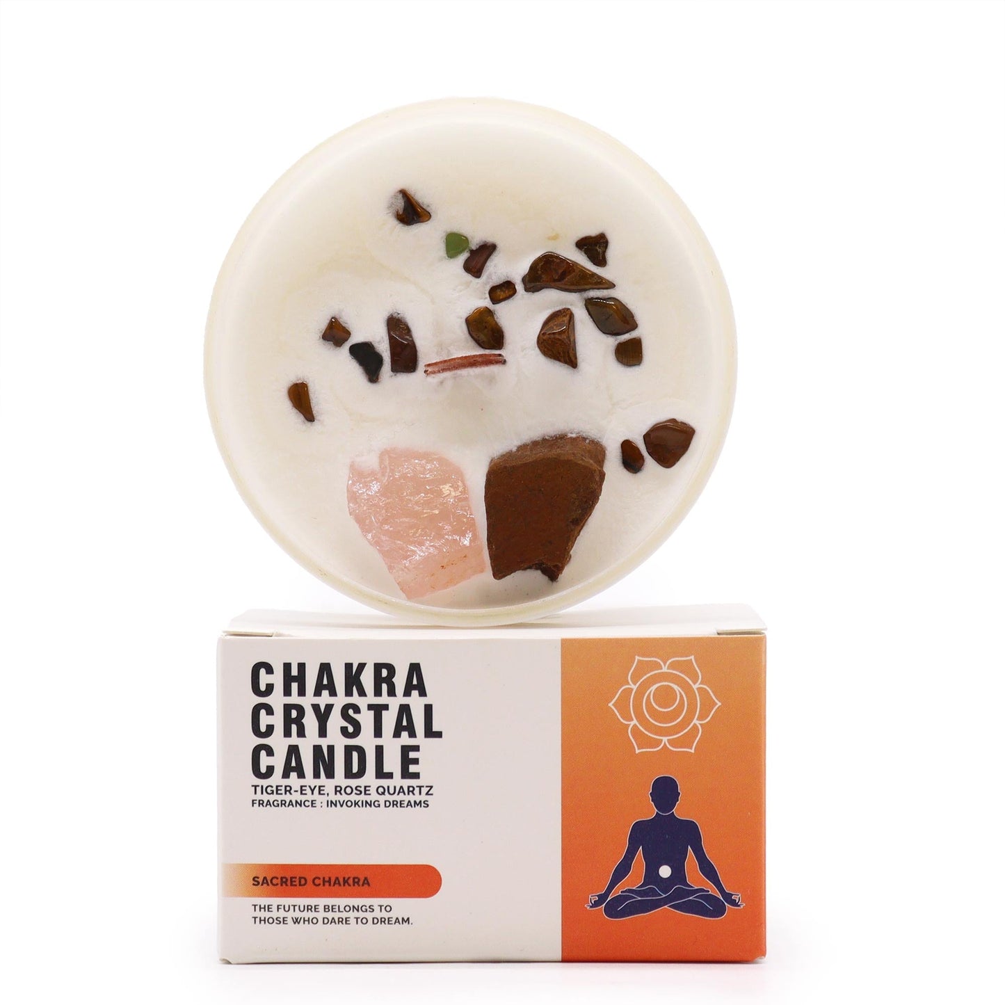 Chakra Crystal Candles: Illuminate Your Inner Balance - Hatters Tea PartyChkCC-02Chakra Crystal Candles: Illuminate Your Inner Balance