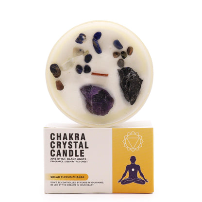 Chakra Crystal Candles: Illuminate Your Inner Balance - Hatters Tea PartyChkCC-03Chakra Crystal Candles: Illuminate Your Inner Balance