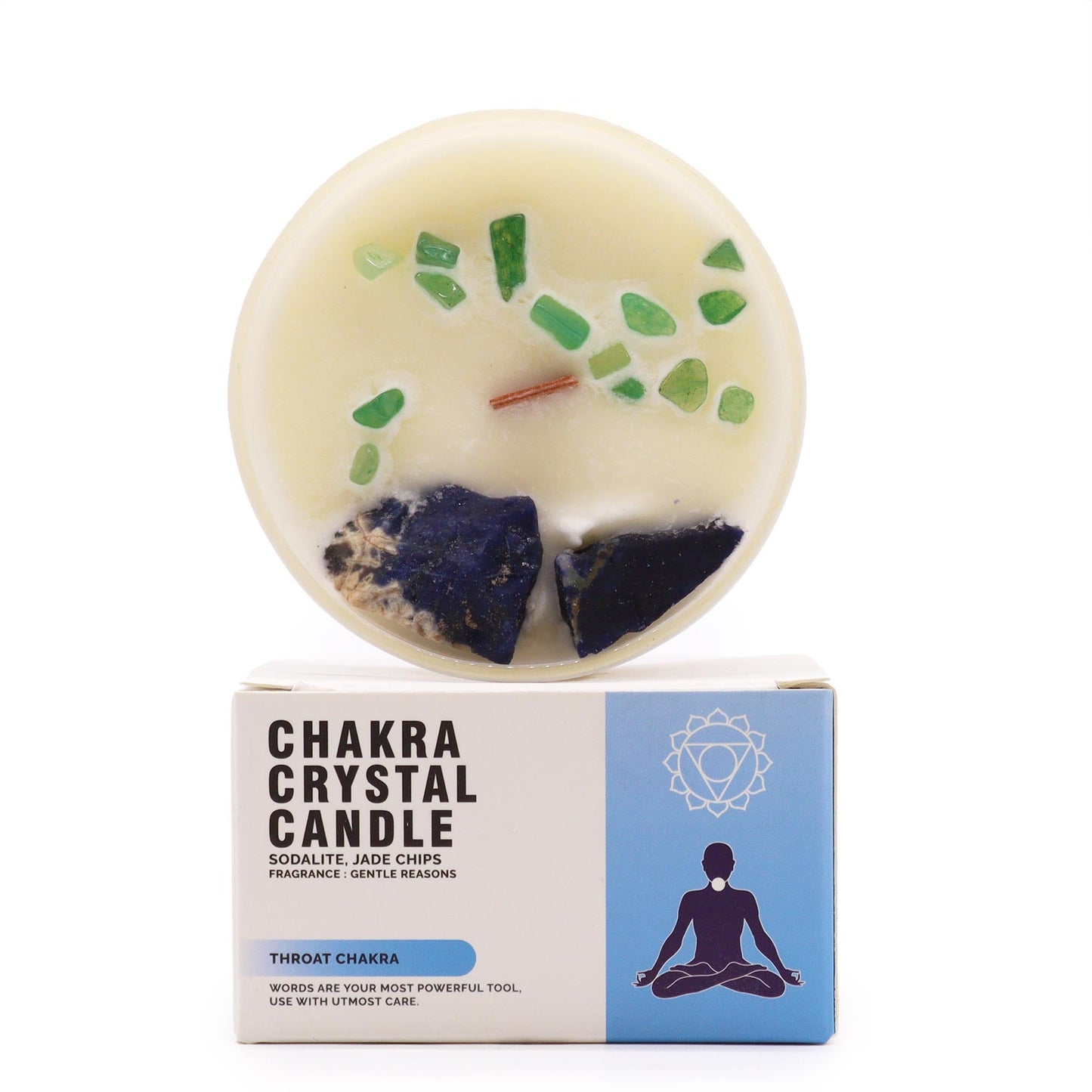 Chakra Crystal Candles: Illuminate Your Inner Balance - Hatters Tea PartyChkCC-05Chakra Crystal Candles: Illuminate Your Inner Balance