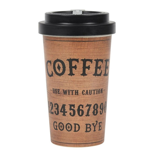 Classic Talking Board Bamboo Eco Travel Mug - Hatters Tea PartyS03722236Classic Talking Board Bamboo Eco Travel Mug