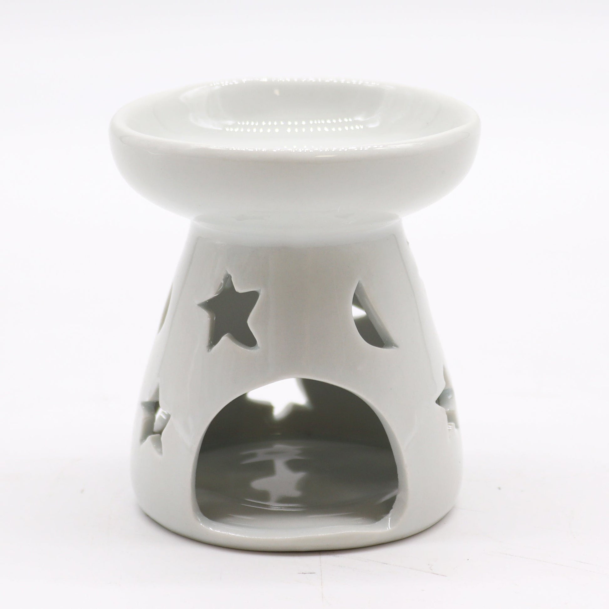 Classic White Oil Burner - Hatters Tea PartyOBCW-01Classic White Oil Burner