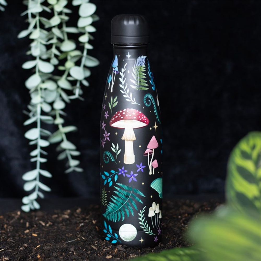 Dark Forest Print Metal Water Bottle - Hatters Tea PartyS03721594Dark Forest Print Metal Water Bottle