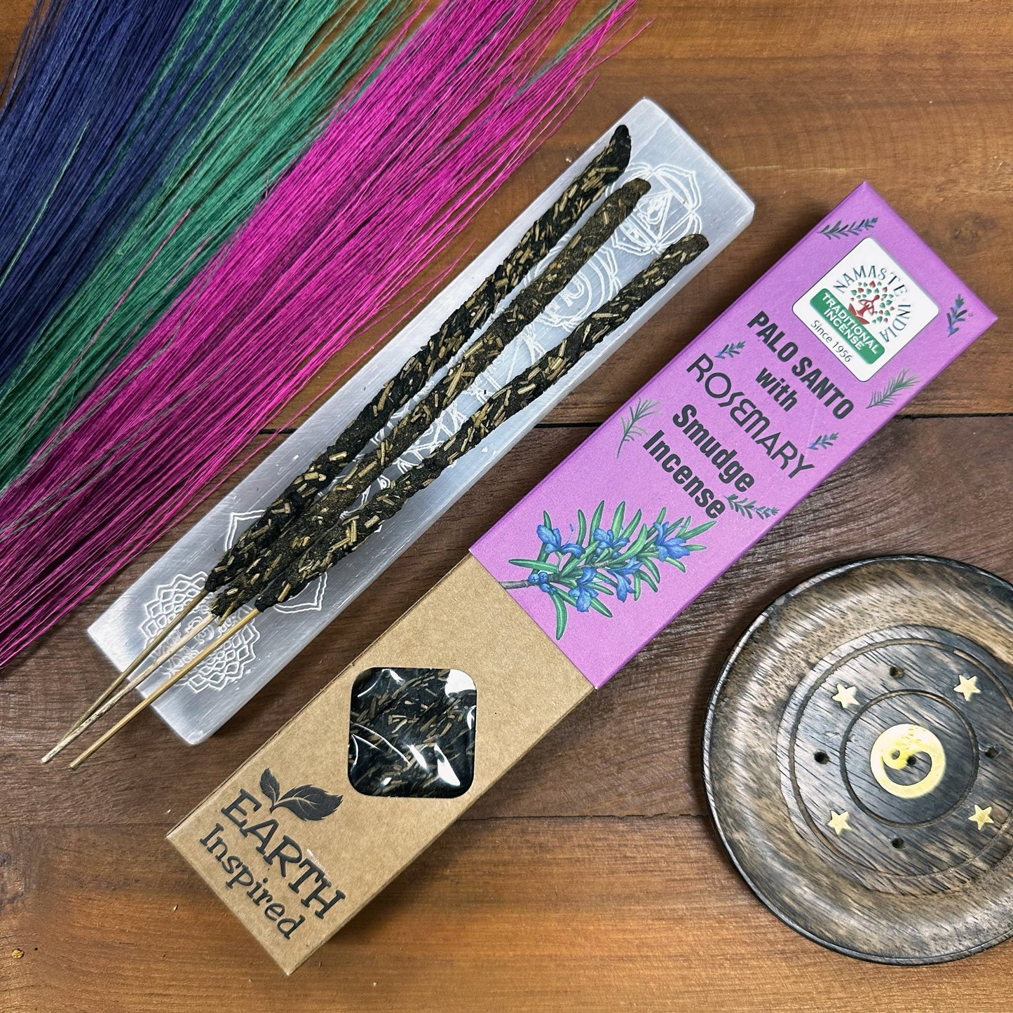 Earth Inspired Smudge Incense - Hatters Tea PartySMI-04Earth Inspired Smudge Incense