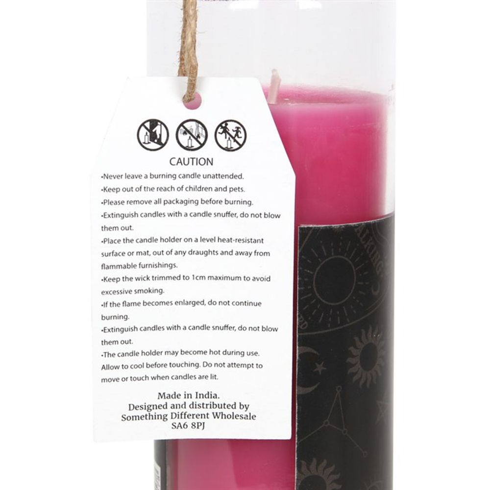 Floral 'Friendship' Spell Tube Candle - Hatters Tea PartyS03721657Floral 'Friendship' Spell Tube Candle