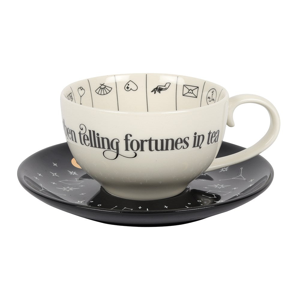 Fortune Telling Ceramic Teacup - Hatters Tea PartyWSL-2078Fortune Telling Ceramic Teacup