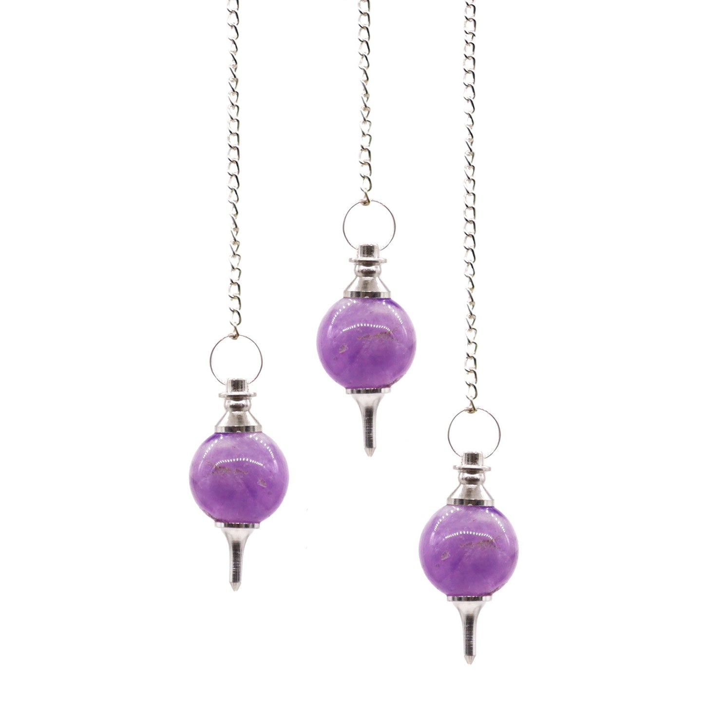 Gemstone Sphere Pendulums - Hatters Tea PartyBallMP - 03Gemstone Sphere Pendulums