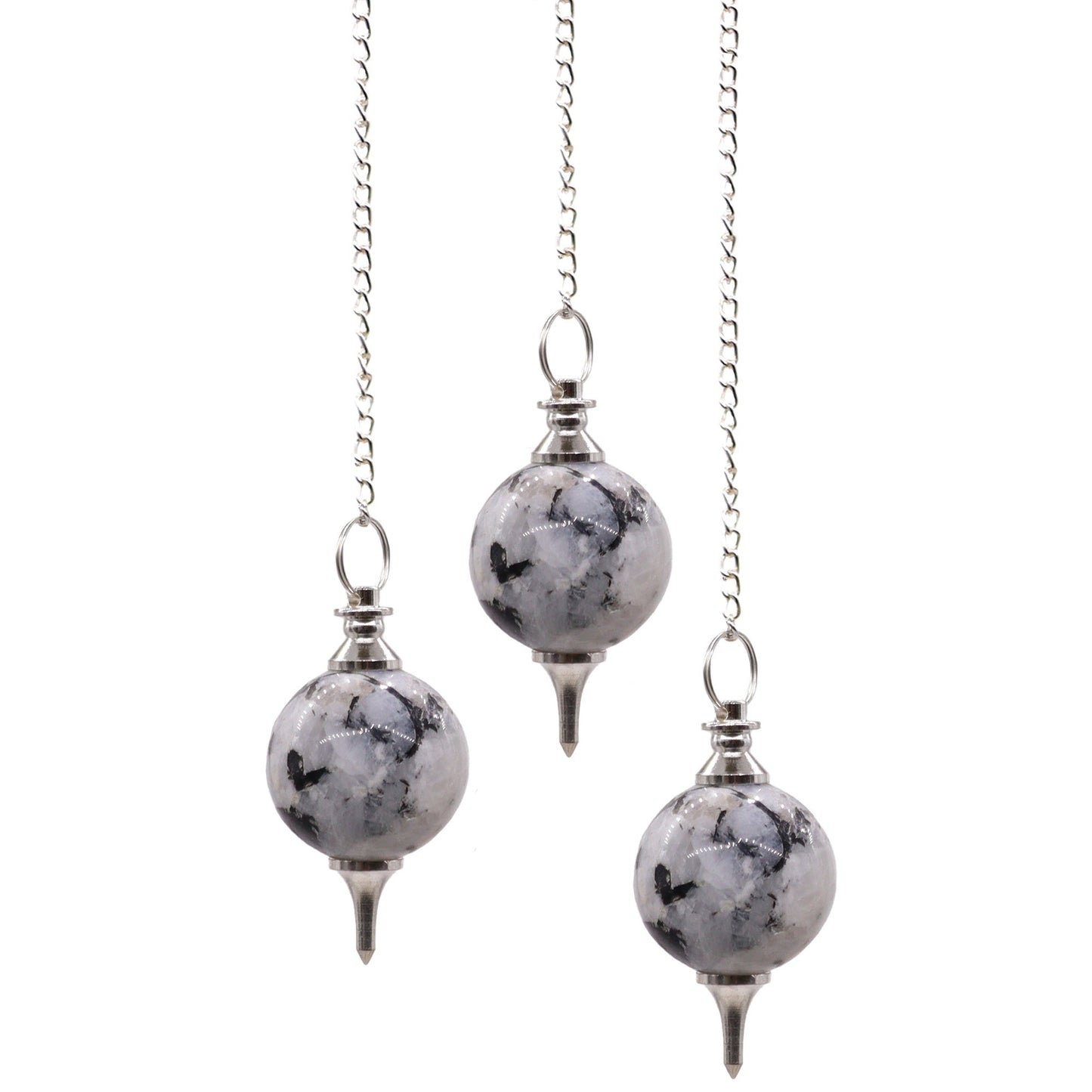 Gemstone Sphere Pendulums - Hatters Tea PartyBallMP - 15Gemstone Sphere Pendulums