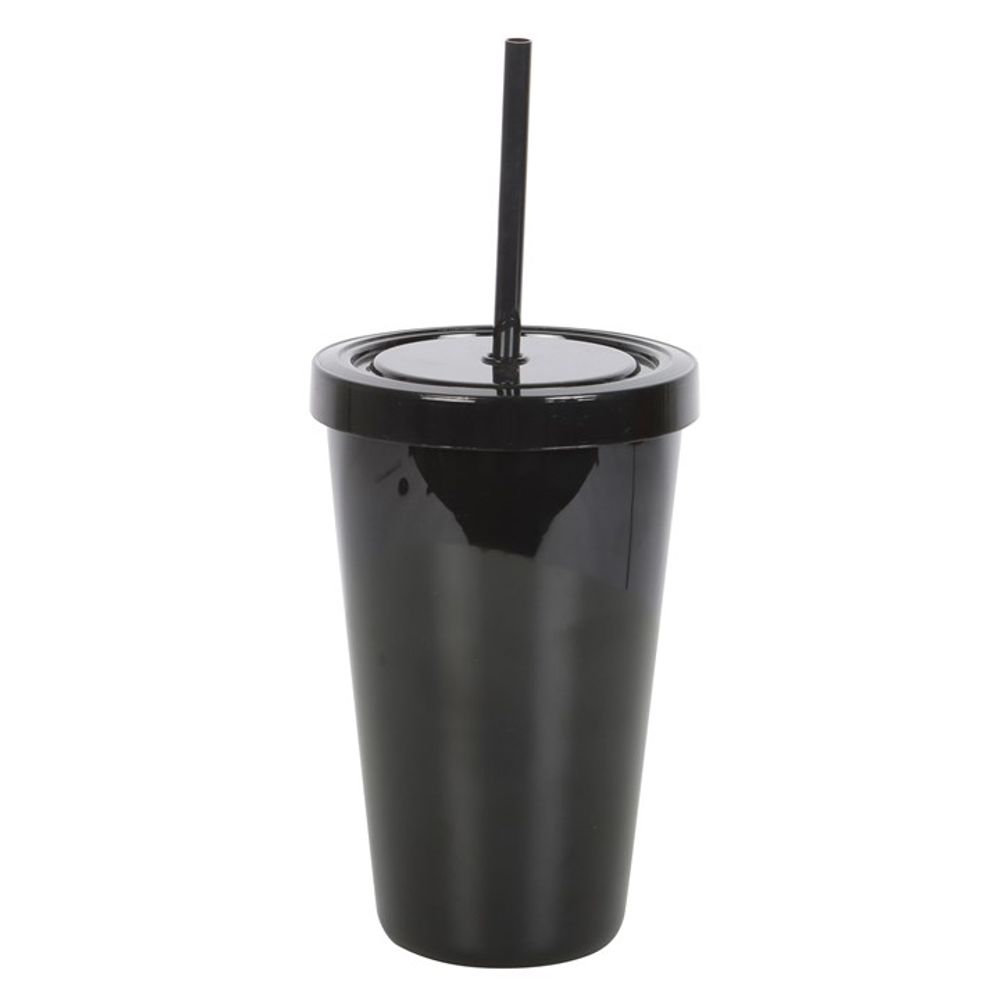 Goth Juice Plastic Tumbler with Straw - Hatters Tea PartyS03723328Goth Juice Plastic Tumbler with Straw