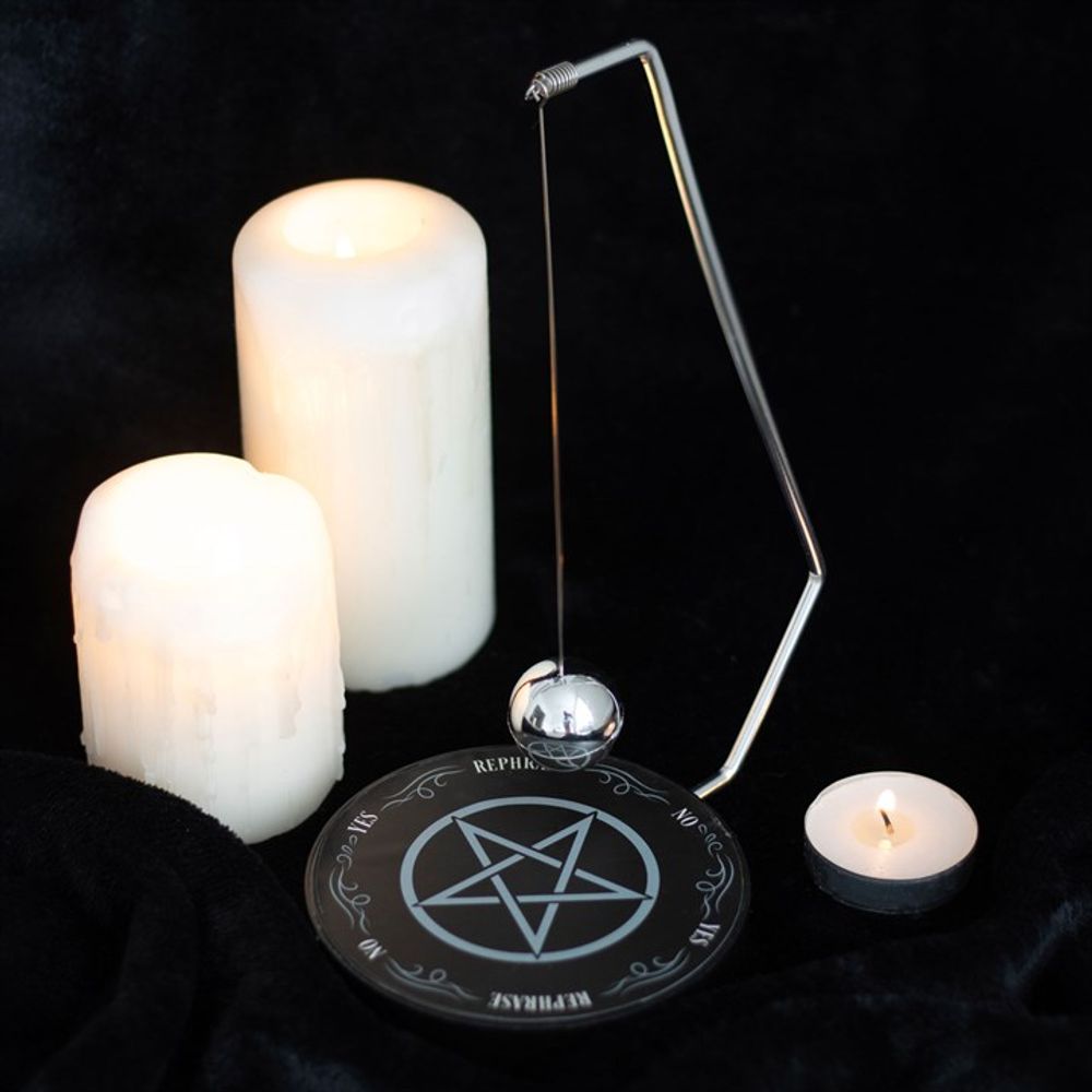 Gothic Pentagram Pendulum Decision Maker - Hatters Tea PartyS03723207Gothic Pentagram Pendulum Decision Maker