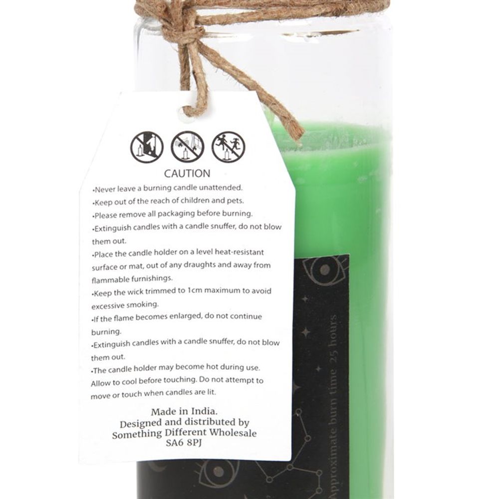 Green Tea 'Luck' Spell Tube Candle - Hatters Tea PartyS03720818Green Tea 'Luck' Spell Tube Candle