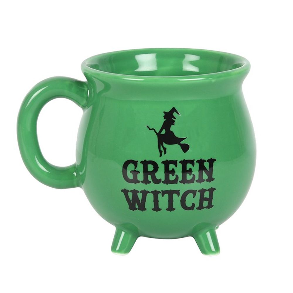 Green Witch Cauldron Mug - Hatters Tea PartyS03721612Green Witch Cauldron Mug