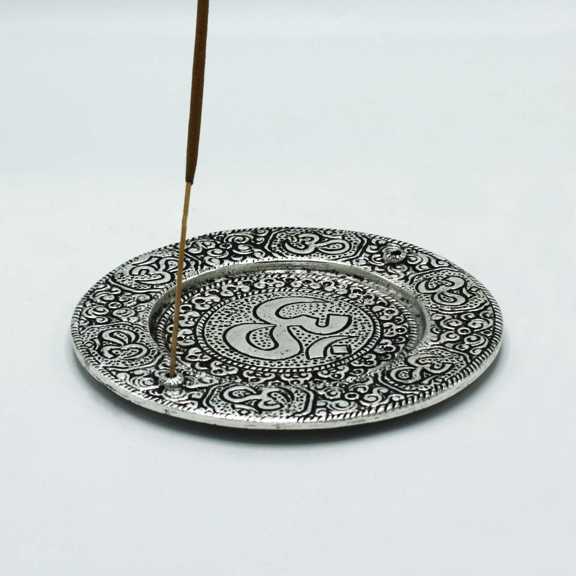 Handcrafted Aluminium Incense Holders - Hatters Tea PartyPAIH-01Handcrafted Aluminium Incense Holders