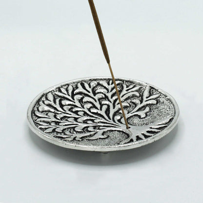 Handcrafted Aluminium Incense Holders - Hatters Tea PartyPAIH-05Handcrafted Aluminium Incense Holders