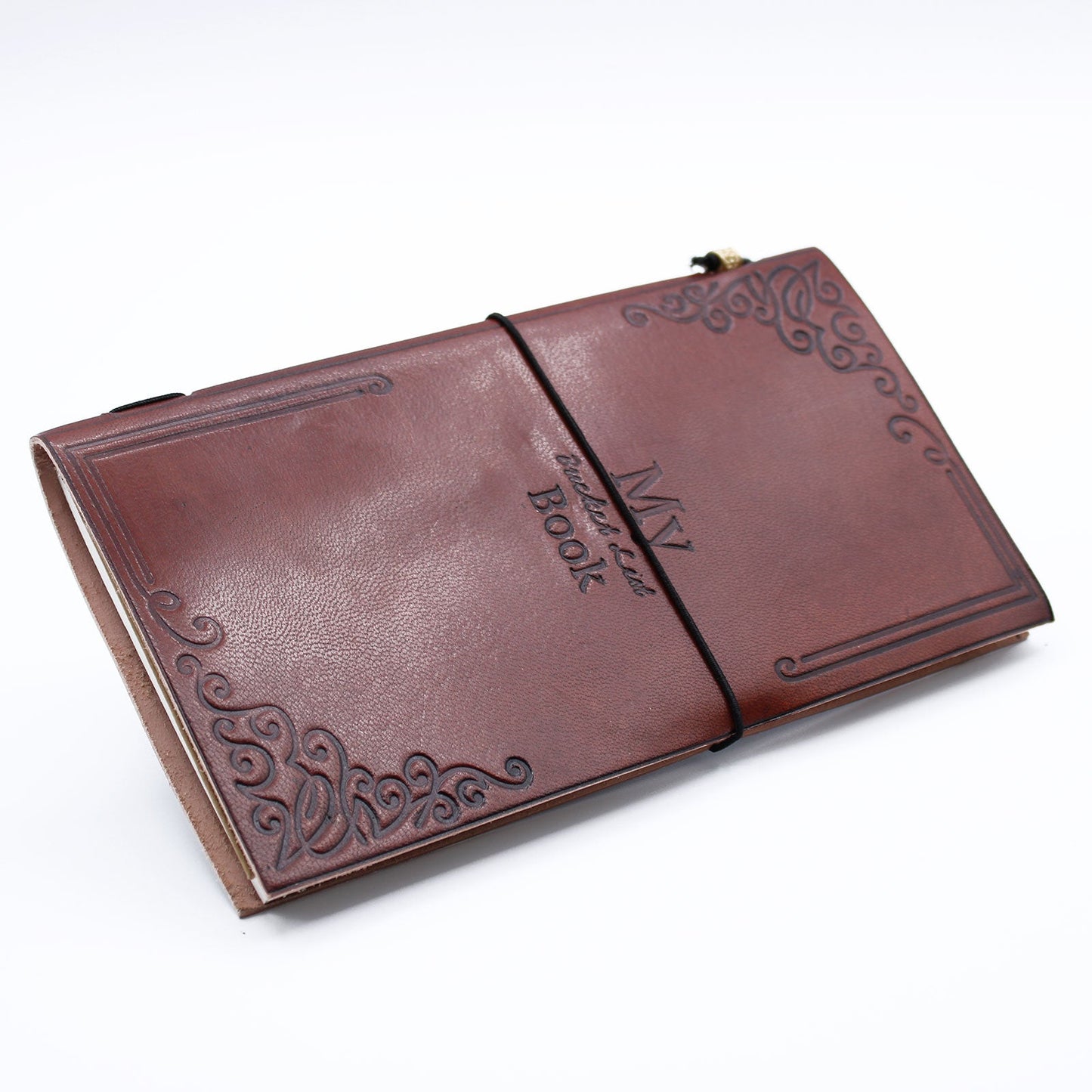 Handmade Leather Journal - Hatters Tea PartyMSJ-01Handmade Leather Journal