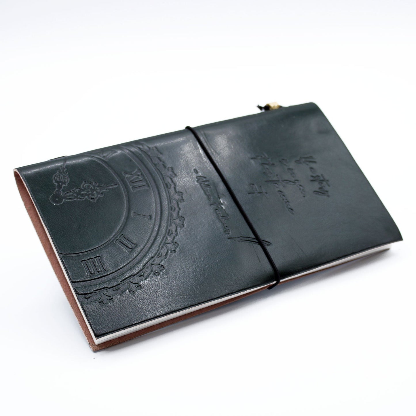 Handmade Leather Journal - Hatters Tea PartyMSJ-01Handmade Leather Journal