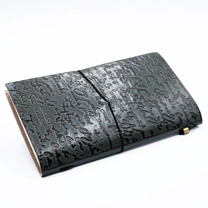 Handmade Leather Journal - Hatters Tea PartyMSJ-03Handmade Leather Journal