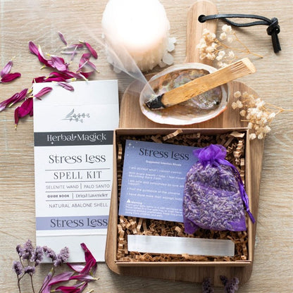 Herbal Magick Stress Less Spell Kit - Hatters Tea PartyS03722918Herbal Magick Stress Less Spell Kit