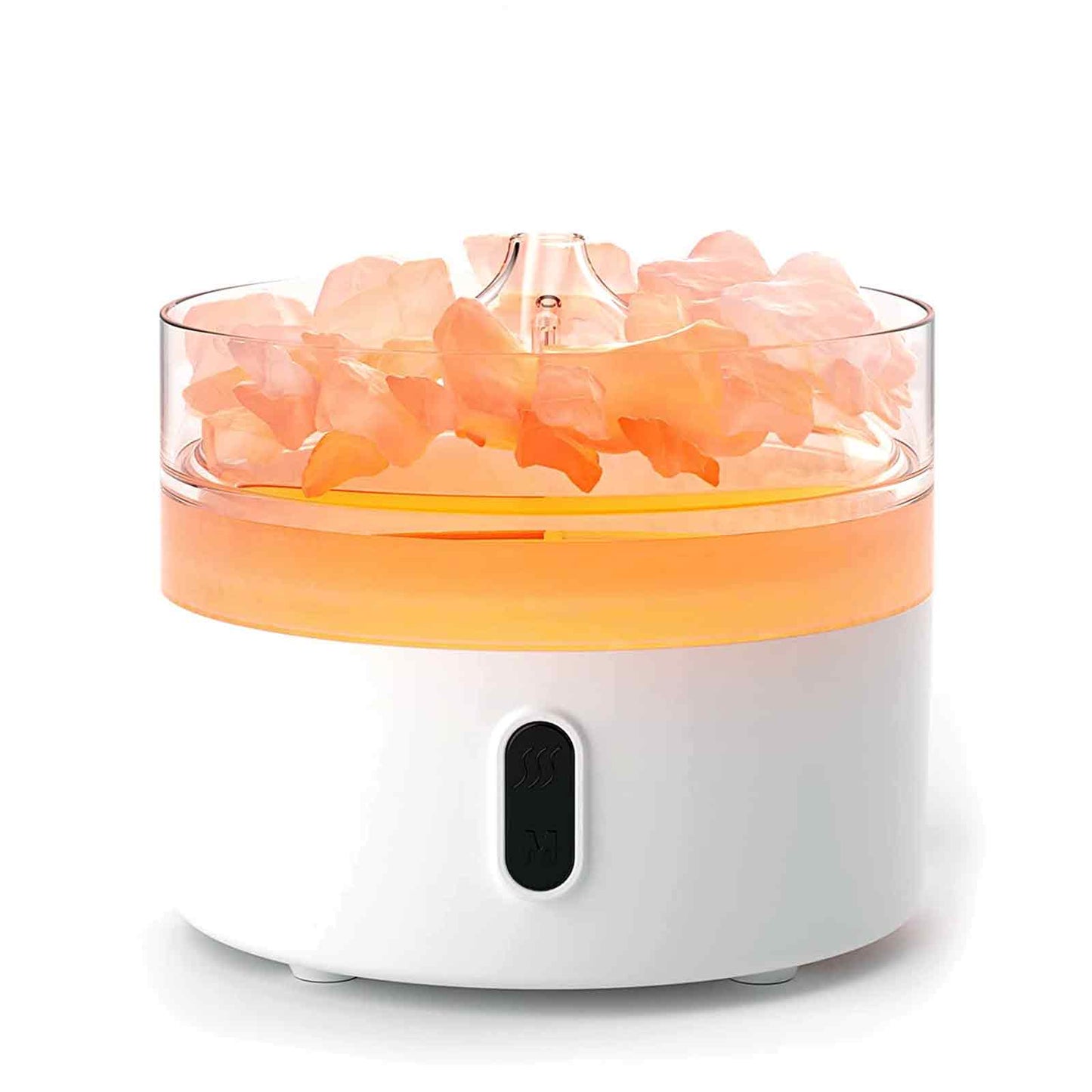 Himalayan Salt Aroma Diffuser - Night Light - USB-C - Flame Effect ( salt included) - Hatters Tea PartyAATOM-27Himalayan Salt Aroma Diffuser - Night Light - USB-C - Flame Effect ( salt included)