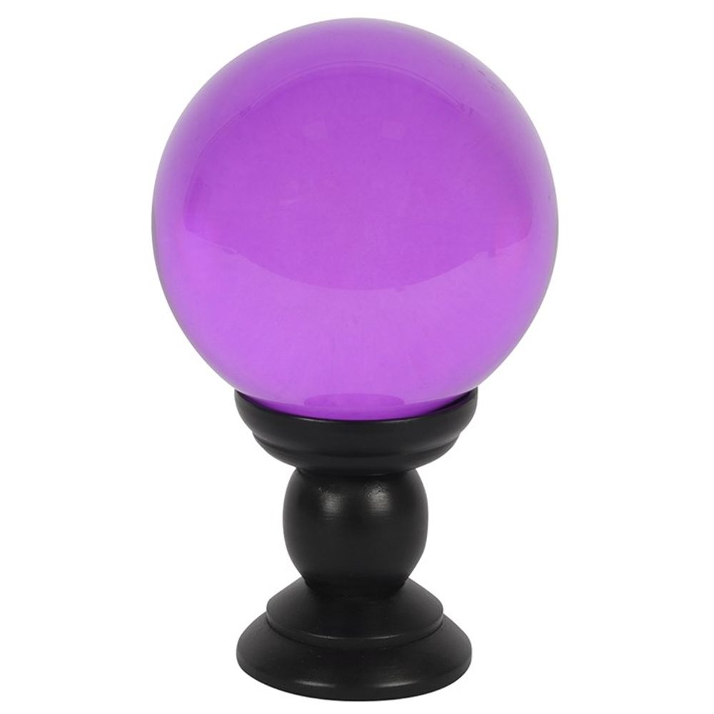 Large Purple Crystal Ball on Stand - Hatters Tea PartyS03720103Large Purple Crystal Ball on Stand