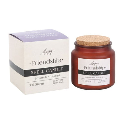 Lavender Infused Friendship Spell Candle - Hatters Tea PartyS03720736Lavender Infused Friendship Spell Candle