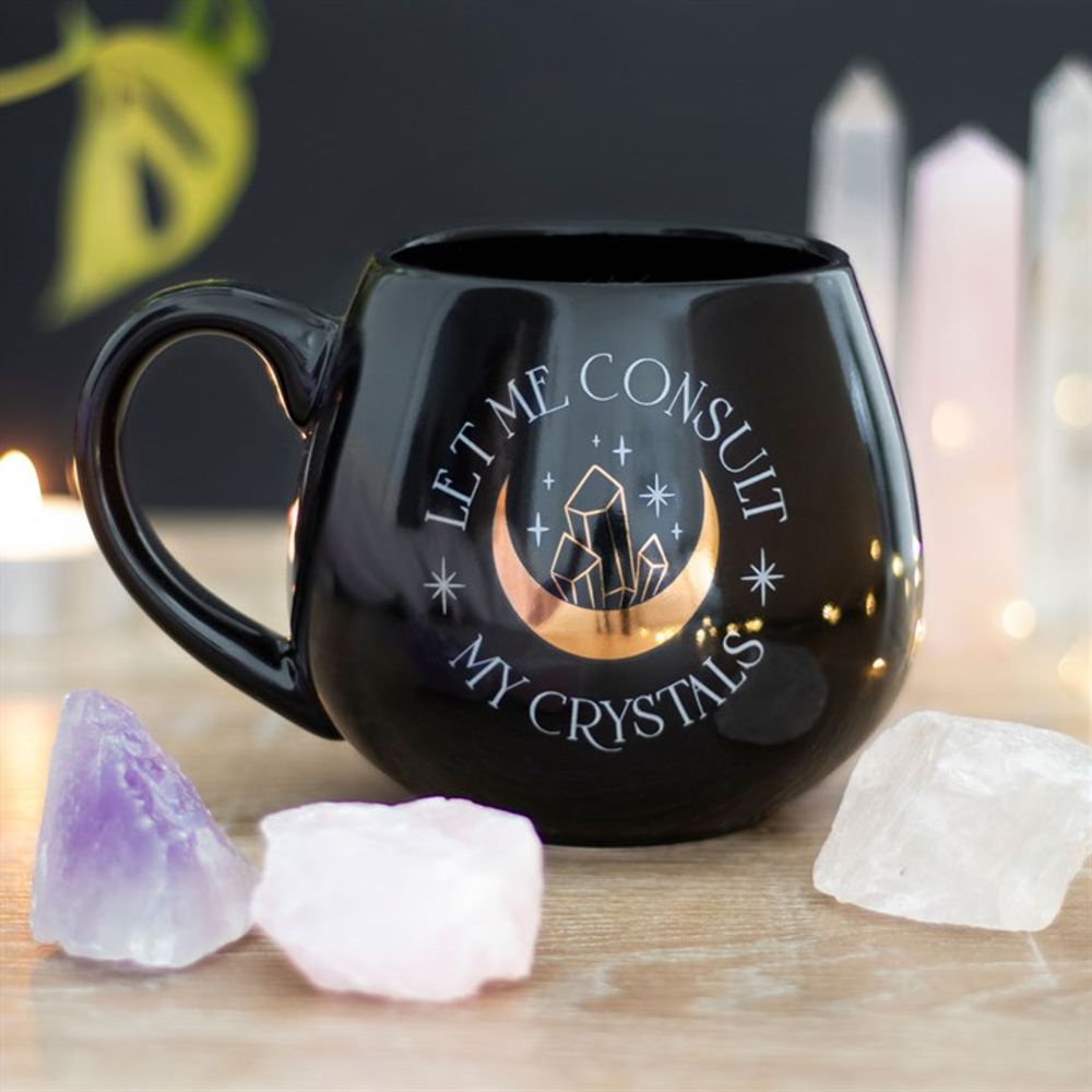 Let Me Consult My Crystals Rounded Mug - Hatters Tea PartyS03722171Let Me Consult My Crystals Rounded Mug