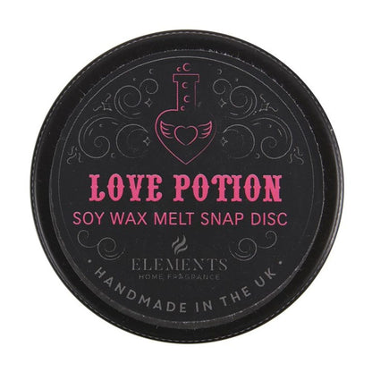 Love Potion Soy Wax Snap Disc - Hatters Tea PartyS03720945Love Potion Soy Wax Snap Disc