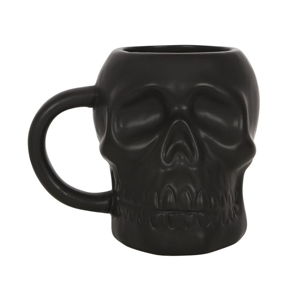 Matte Black Skull Mug - Hatters Tea PartyS03722133Matte Black Skull Mug