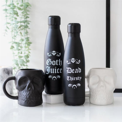 Matte Black Skull Mug - Hatters Tea PartyS03722133Matte Black Skull Mug