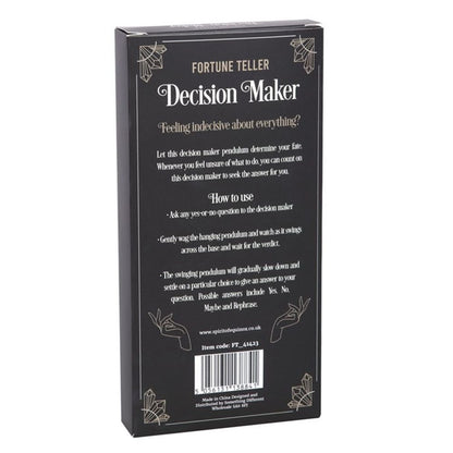 Pendulum Decision Maker - Hatters Tea PartyS03721769Pendulum Decision Maker