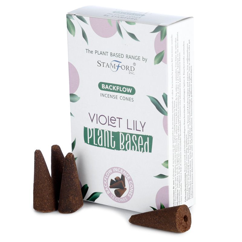 Plant Based Backflow Incense Cones - Hatters Tea PartySPBBF-01Plant Based Backflow Incense Cones