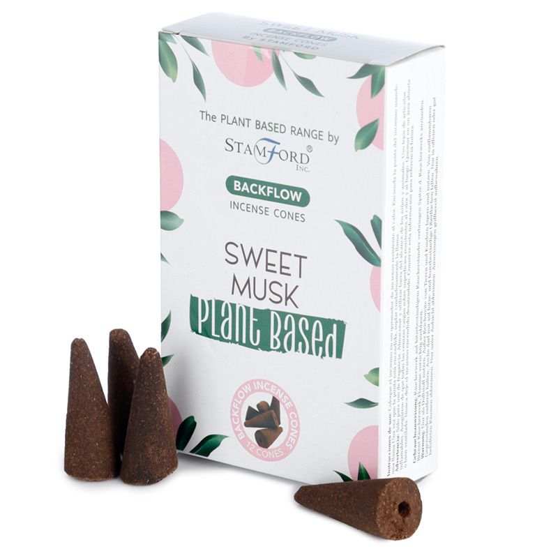 Plant Based Backflow Incense Cones - Hatters Tea PartySPBBF-01Plant Based Backflow Incense Cones